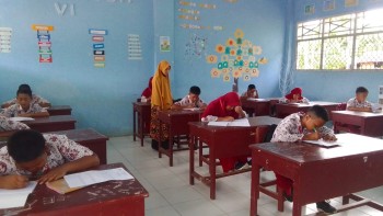 Ujian PAT di SD Negeri 352 Tobemba Tahun 2024