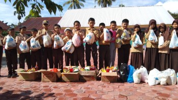 Kegiatan lomba PILDACIL dan sedekah di bulan puasa 