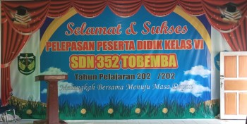 PISAH TAMAT KELAS 6 SDN 352 TOBEMBA